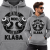 BLUZA Z KAPTUREM  NA SIŁOWNIĘ JEST MOC